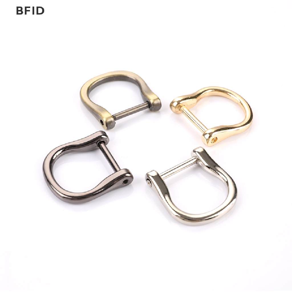 [BFID] Detachable Removable Open Screw D Ring Buckle Shackle Clasp Tas Kerajinan Kulit [ID]