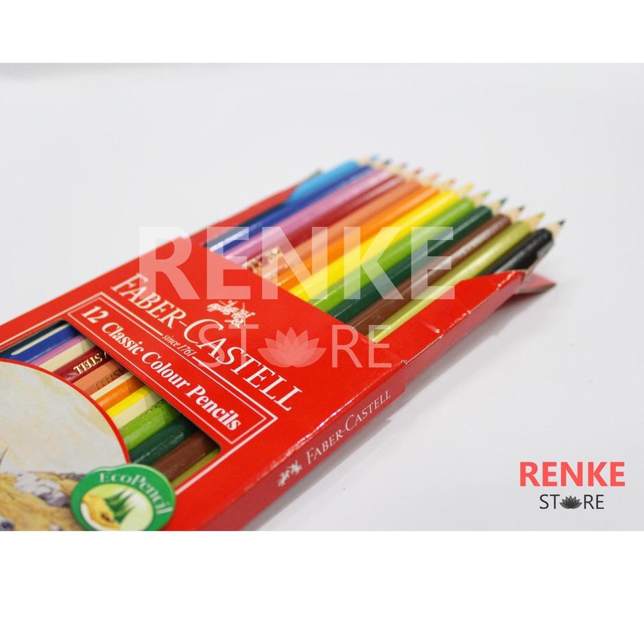 

Hot Sale ス Pensil Warna Faber Castell 12 Panjang - Classic Colour Pencils