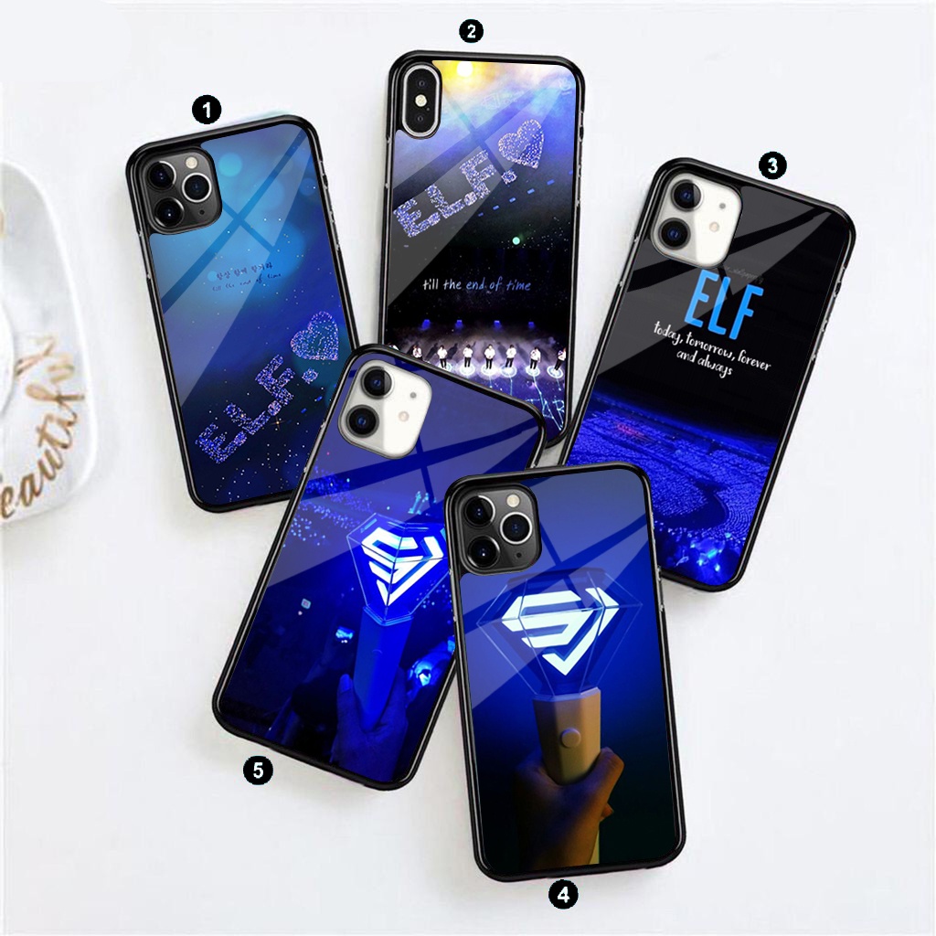 (SJ5) Case Super Junior SUJU ELF Aesthetic Kpop Glossy Custom Casing All Type