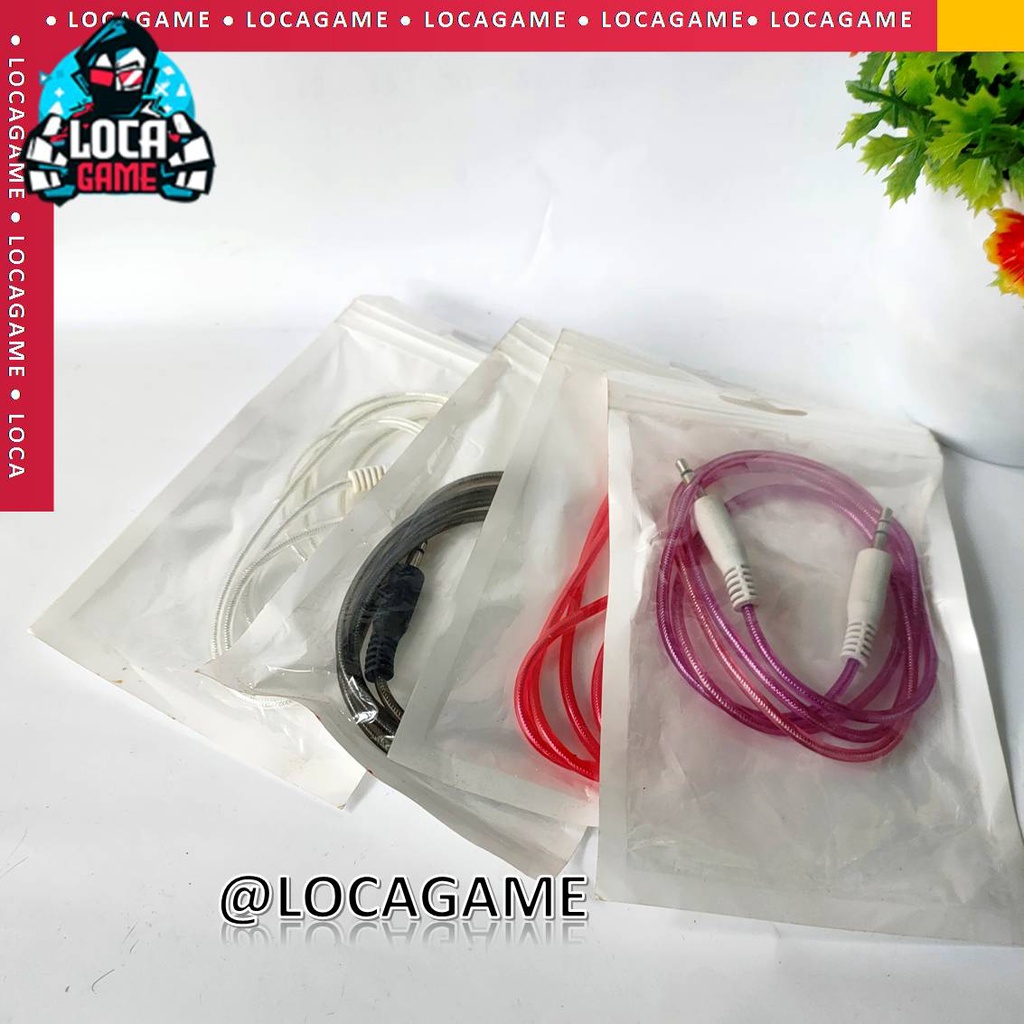 KABEL AUX | AUDIO | CABLE JACK 1 IN 1 | UNTUK HP KOMPUTER