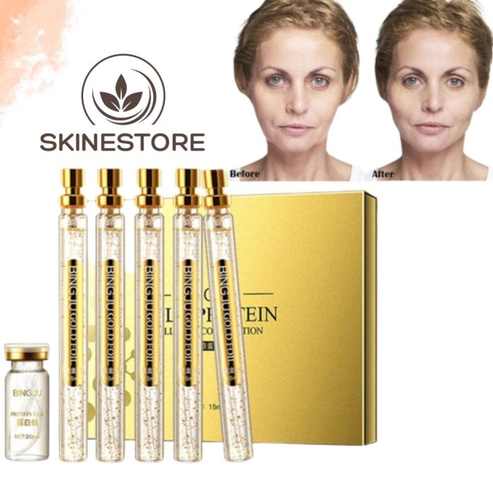 Kom Ready Moxie Girlz Gold Protein Line Tanam Benang Serum