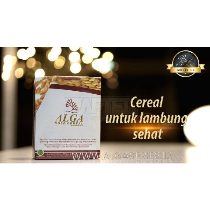 Alga Gold Cereal Series Sereal Herbal Sehat Original