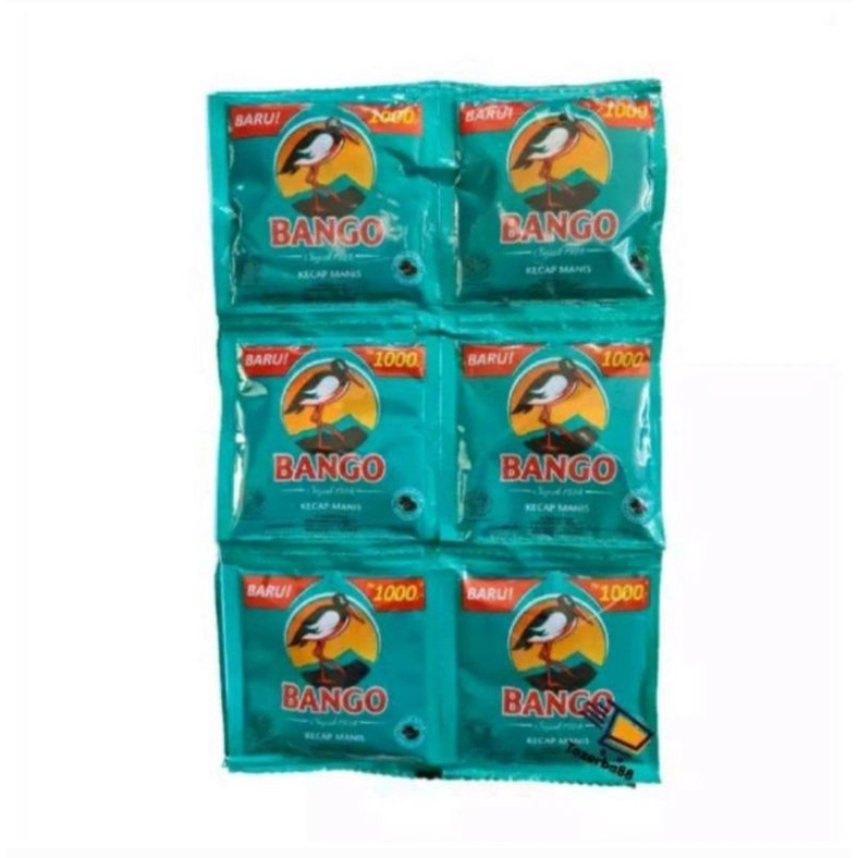 

UNILEVER | BANGO kecap manis sachet [ renteng 12x18ml ]