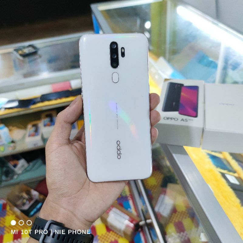 Oppo A5 2020 ram 4/128gb bekas garansi resmi