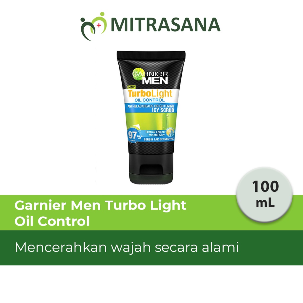 Garnier Men Turbolight Icy Scrub 100 ml