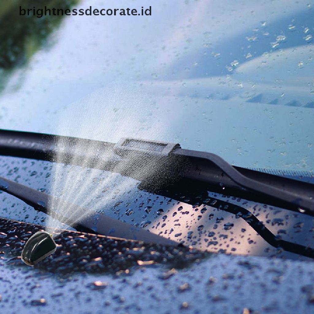 [Birth] 2x Universal Front Windshield Washer Wiper Nozzle er Outlet Semburan Air [ID]