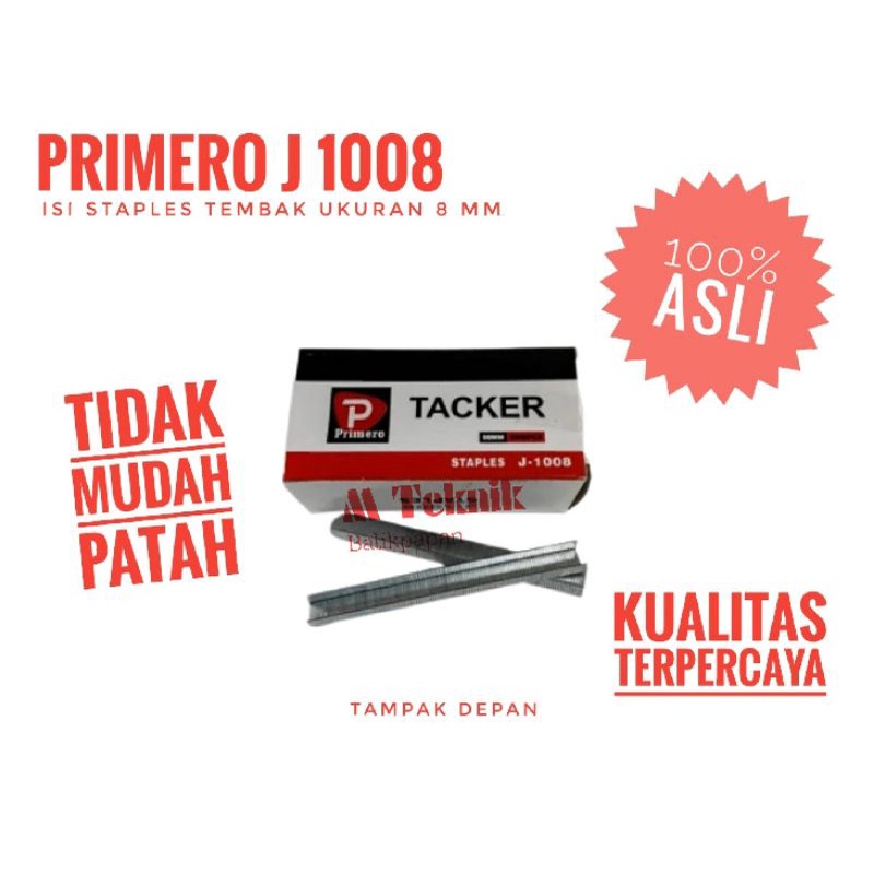 

Isi mata Staples Tembak Primero J 1008 Refill 8 mm air Stapler j1008
