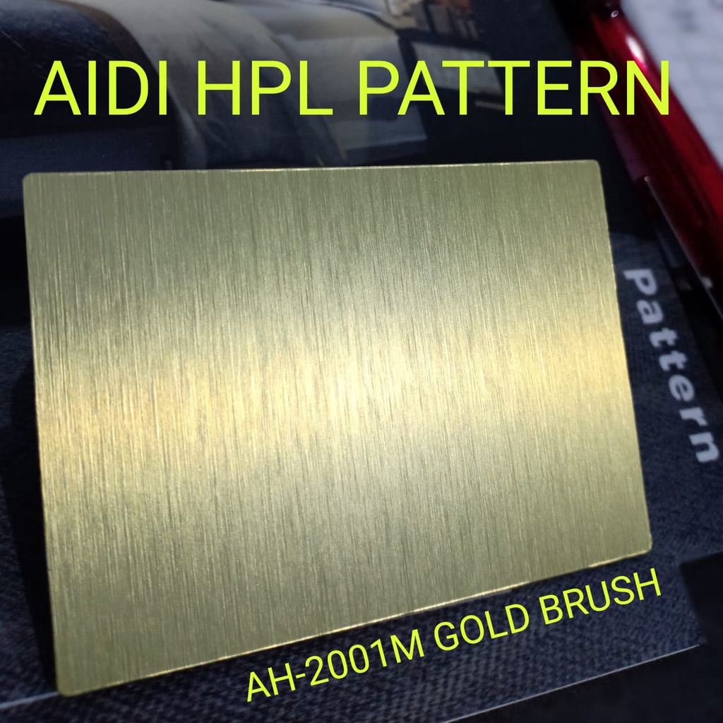 AIDI HPL GOLD BRUSH GOLD HAIRLINE AIDI 2001M