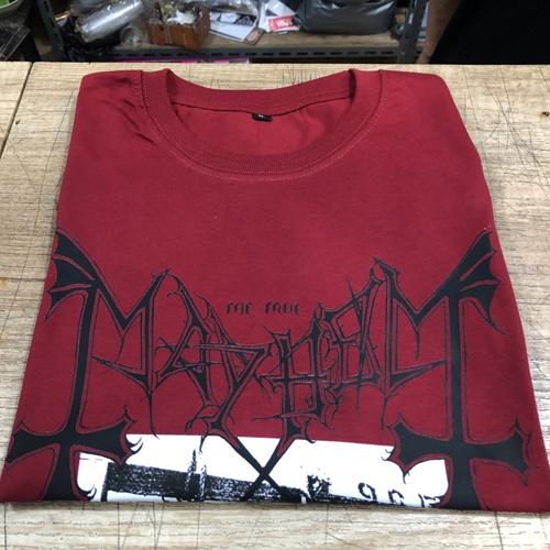 Kaos Mayhem Deathcrush Tshirt 100% Cotton