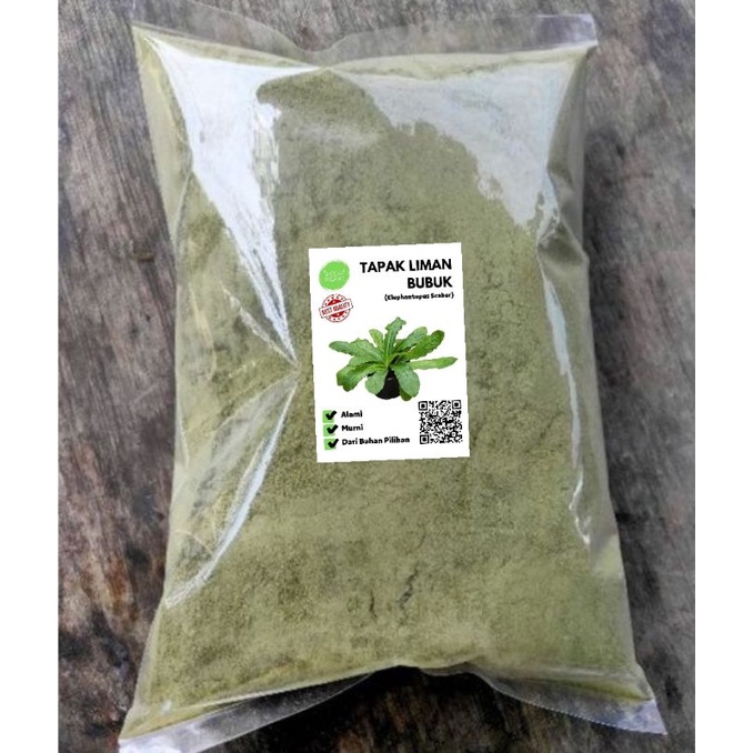 

Bubuk Serbuk Daun Tapak Liman 50 Gram Murni