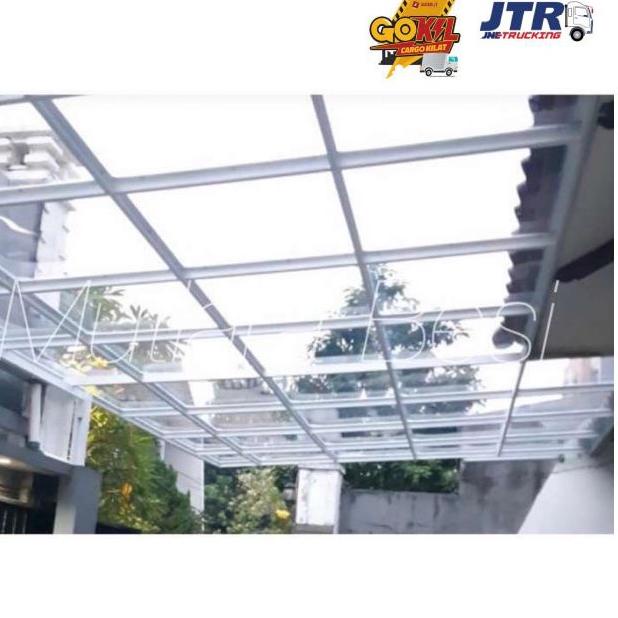 New | KJ5|SolarFlat 1.2mm - Atap Fiber Solartuff Solid - [VIA JNE SICEPAT] - Solar Flat - Solar Tuff