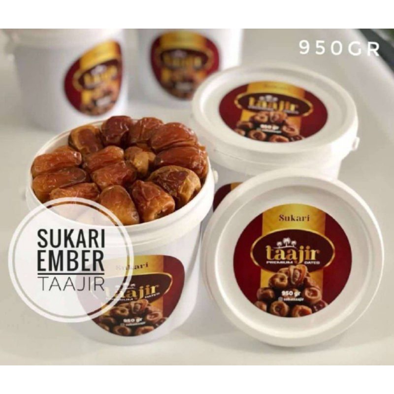 

KURMA EMBER SUKKARI TAAJIR 950 gr