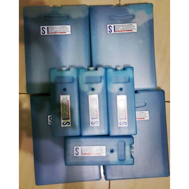 ice pack 9x22cm blue ice pack gel thermafreeze pendingin serbaguna es krim cooler bag tas asi kipas angin ac air cooler