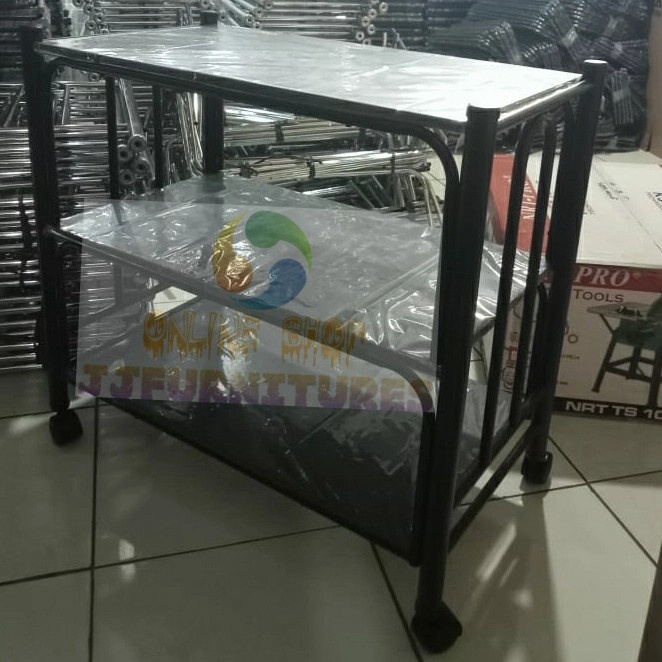 Jual Tv Promo Meja Tv Rak Tv Besi Meja Dorong Serbaguna Shopee Indonesia