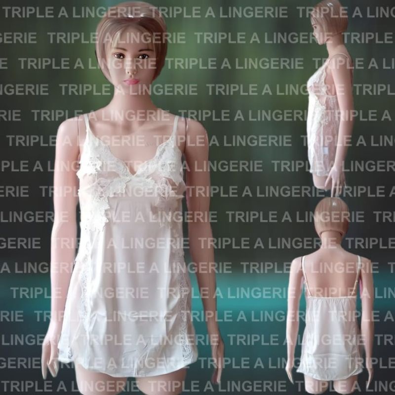 Lingerie Murah Baju Tidur Wanita Seksi TA1152 Putih
