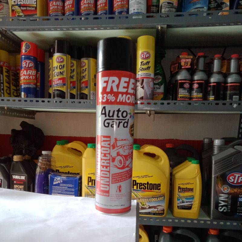 AUTOGARD RUBBERIZED UNDERCOAT BLACK 480GRAM