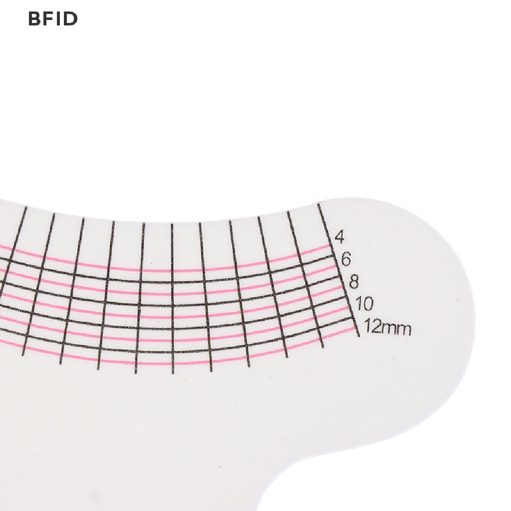 [BFID] Penggaris Stensil Alis Bulu Mata Panjang Dan Pengeriting Derajat Ukur Penggaris Tools [ID]