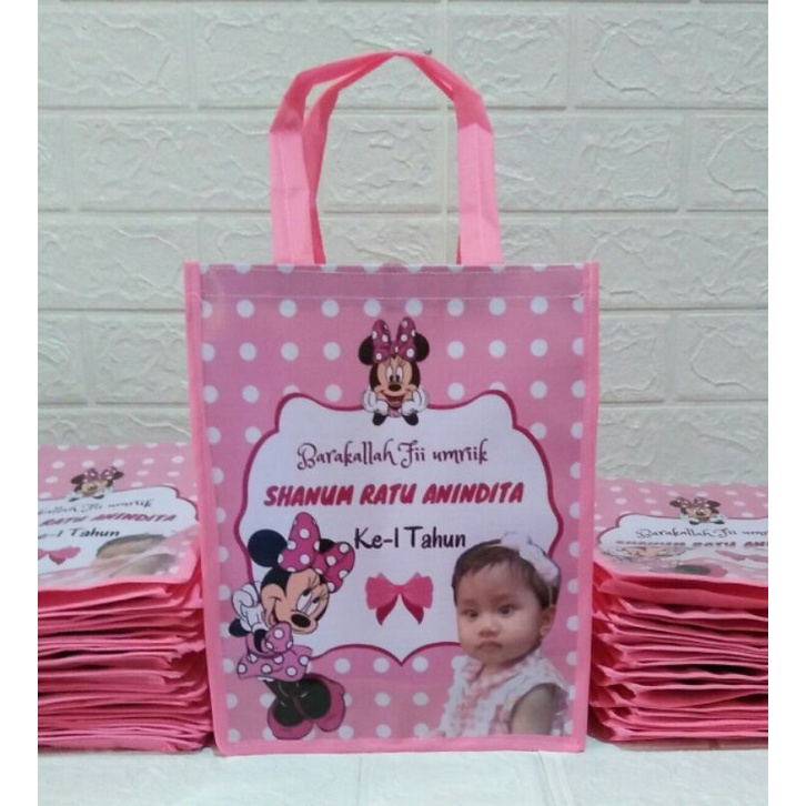 

18.TAS ULTAH CUSTOM, harga yg tertulis 1 pack isi 10 pcs, minim order 2 pack 1 warna