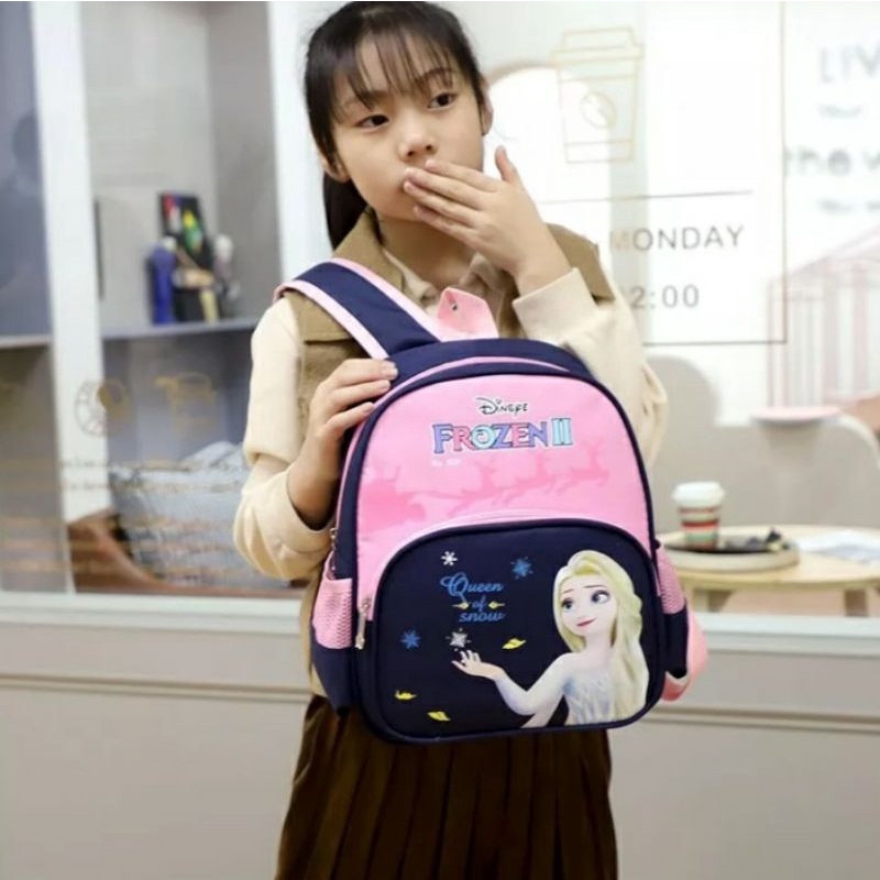 dem_sare / DS1194 Tas Ransel Anak Terbaru karakter Cartoon Ransel Anak Karakter Frozen Tas Sekolah Tas Anak Perempuan Tas Anak Karakter Ransel sekolah anak PAUD TK SD perempuan