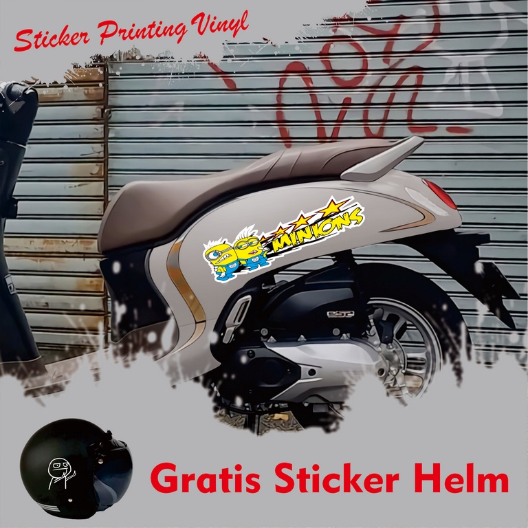 Sticker Scoopy MINIONS