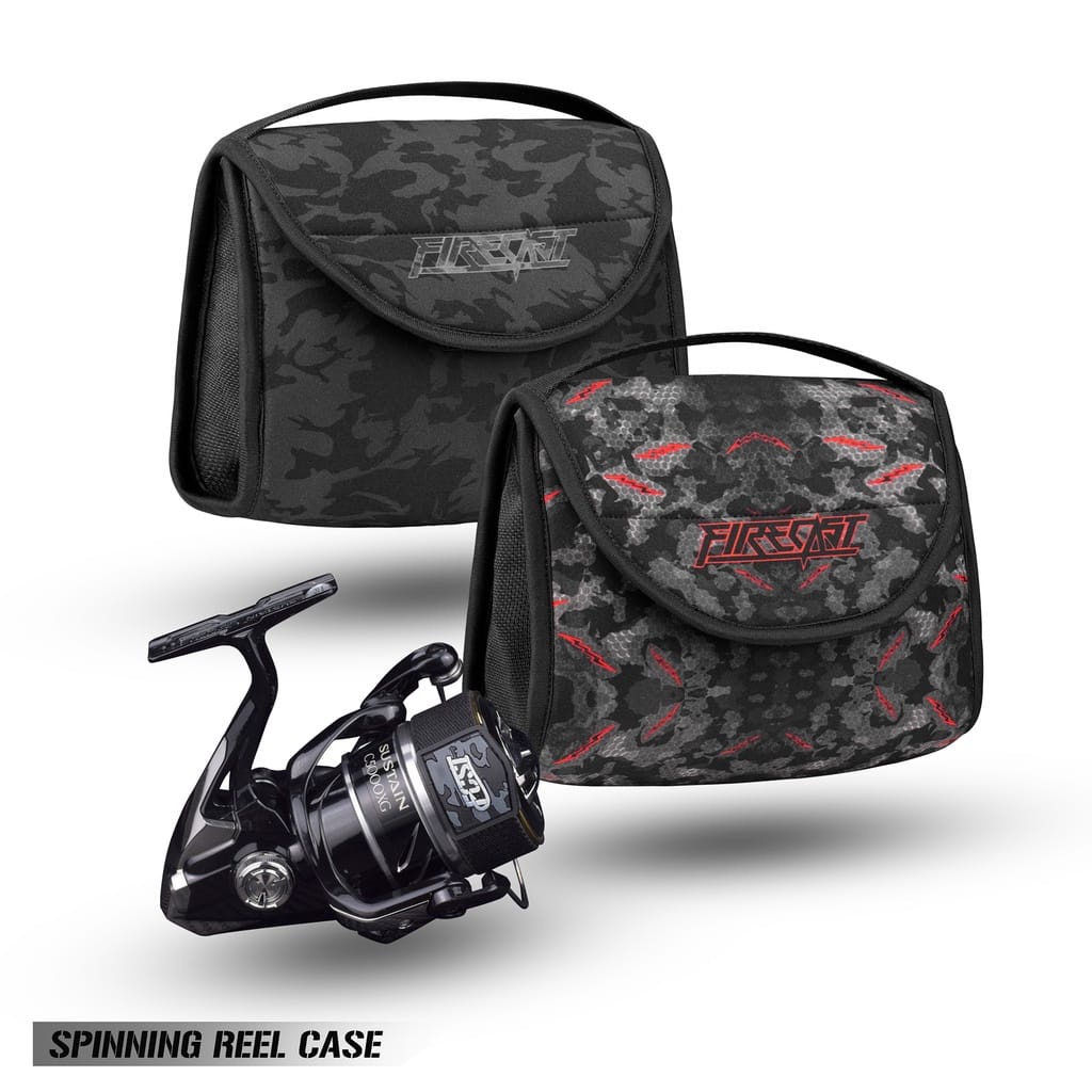TAS PANCING TEMPAT REEL SPINNING Firelock REELCASE REEL POUCH PEMBUNGKUS REEL SPINNING