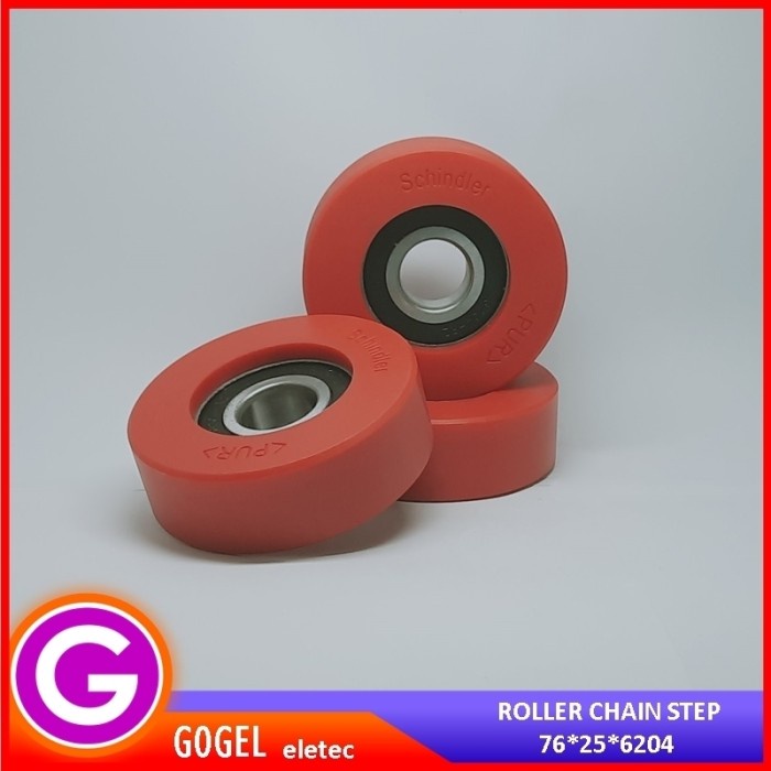 ORIGINAL ROLLER STEP CHAIN ESCALATOR DIAMETER 76 25 6204