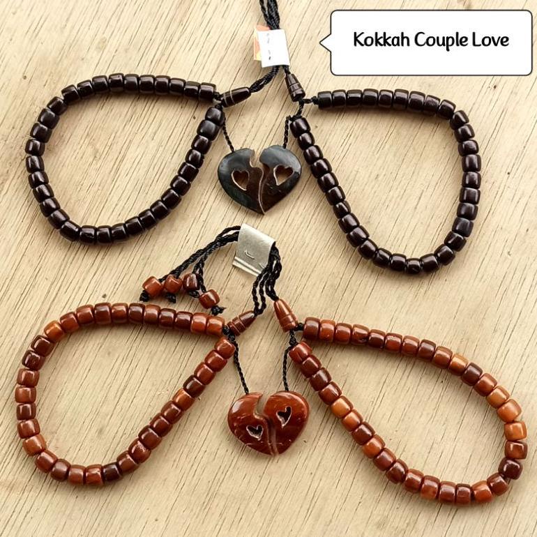 KMT.02Ja23ᶻ ▪ Gelang Couple Kayu Kokkah 100% Original Kayu koka kokka kaukah kaokah