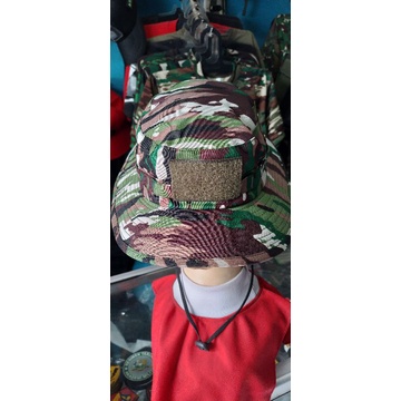 Topi rimba loreng nkri baru/topi rimba TNI AD/topi rimba loreng/topi rimba terbaru/topi rimba kawat