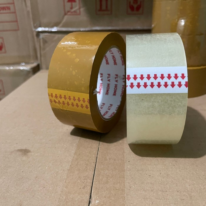 

Selotip Lakban Bening 100Yard - Harga Grosir 1 Dus 72/90/100 Ukuran Besar