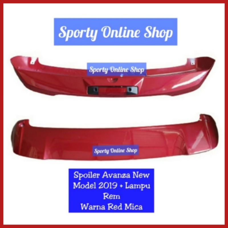 Spoiler Sayap Mobil Avanza Xenia 2012-2020 Model Veloz