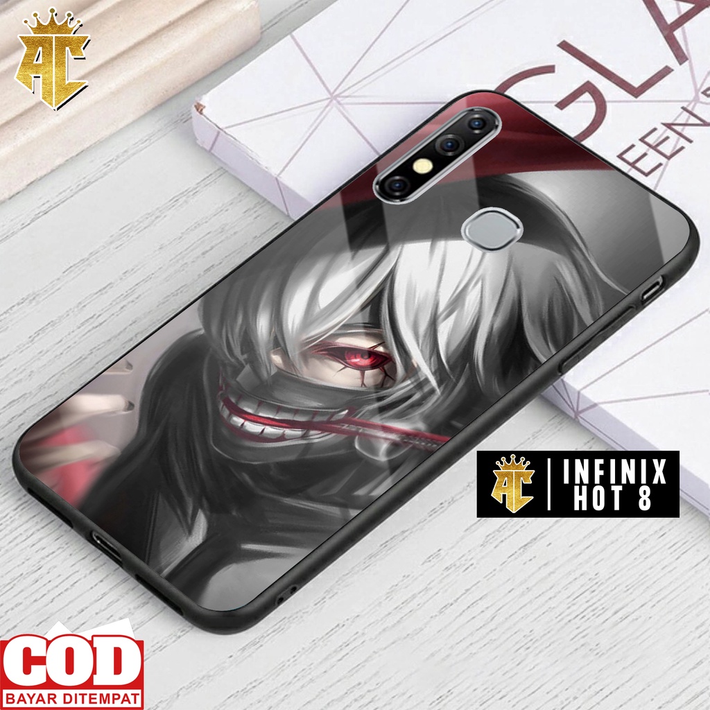 Case INFINIX HOT 8 - Casing INFINIX HOT 8 Terbaru 2022 AERO CASE [ MOTIF ANIME KEN ] Silikon INFINIX