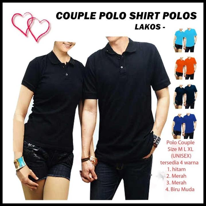 Kaos Couple Polo / Kaos Kerah Pasangan / Baju Pasangan /Kaos Pasangan
