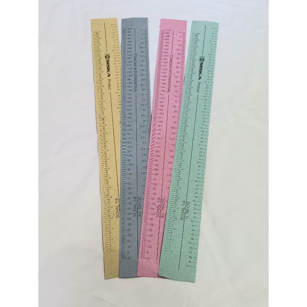 

Penggaris Skala Kertas Warna