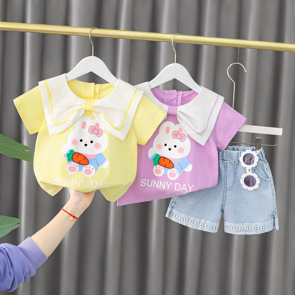 LittleAaron SET SUNNY DAY 44291 EBV Bayi Baju setelan Anak Perempuan Import lucu berkualitas