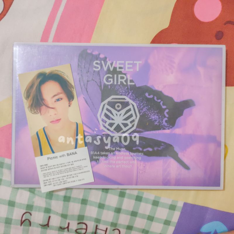 [Bekas KolPri] B1A4 6th Mini Album Sweet Girl Butterfly ver. Gongchan