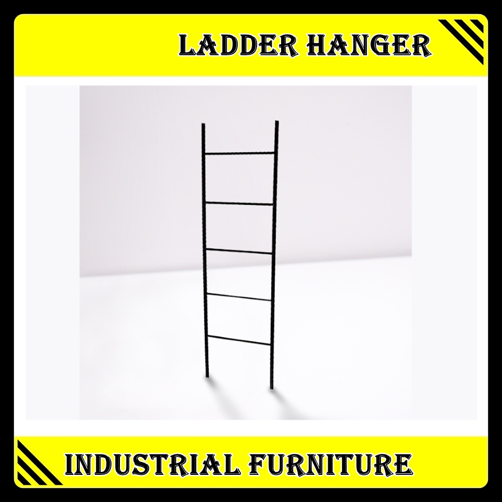 Ladder hanger Besi/Rak tangga gantungan handuk/kerudung