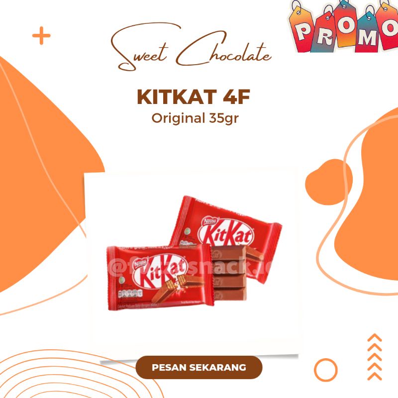 

Kit Kat 4F Original 35gr (2pcs)