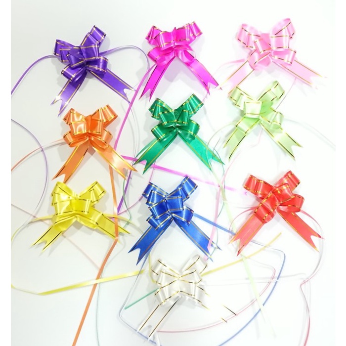 

Pita Tarik Jepang Kecil 1 Pcs / Pita Serut / Pita Kado Murah