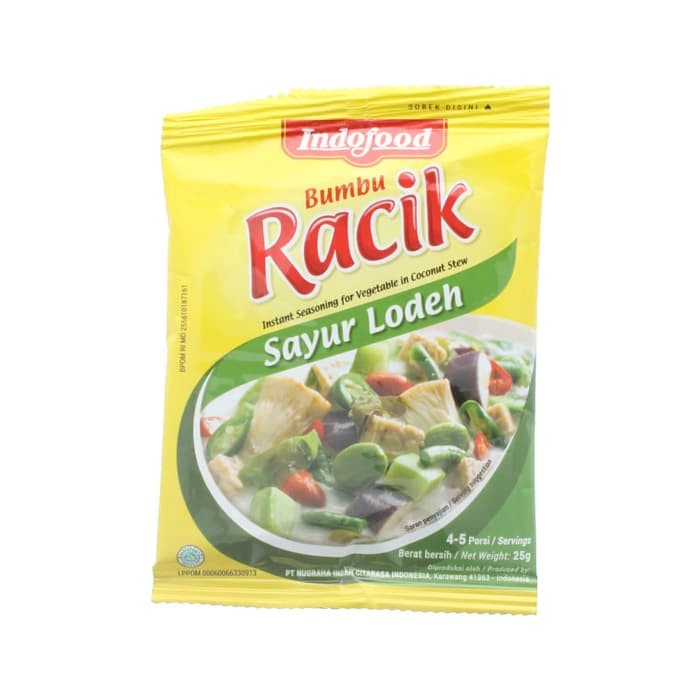 RACIK SAYUR LODEH  25 gr  BUMBU MASAK INSTAN INDOFOOD