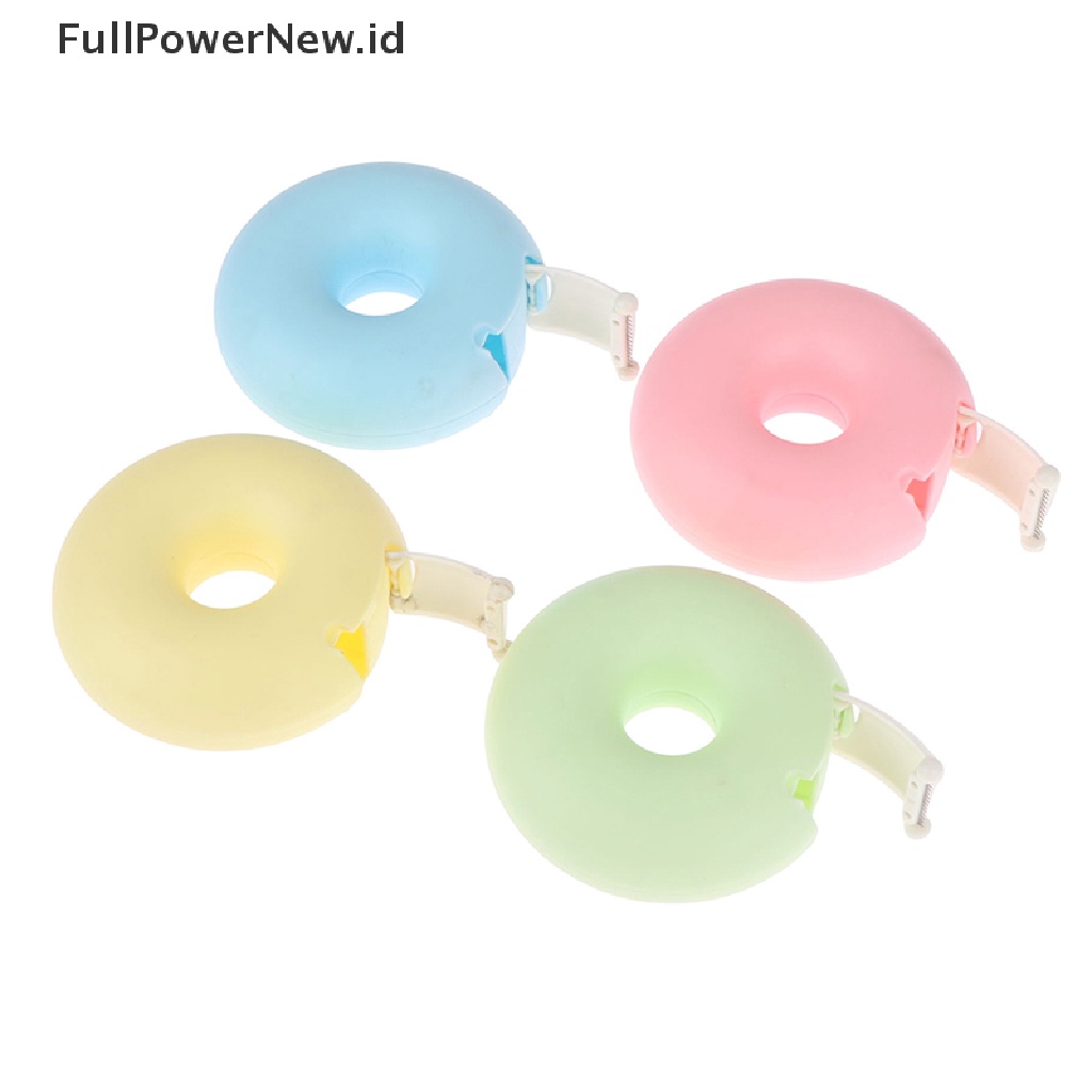 Power 1PC Pemotong Tape Dispenser Bentuk Hati Donat Untuk Tape Extension Bulu Mata ID