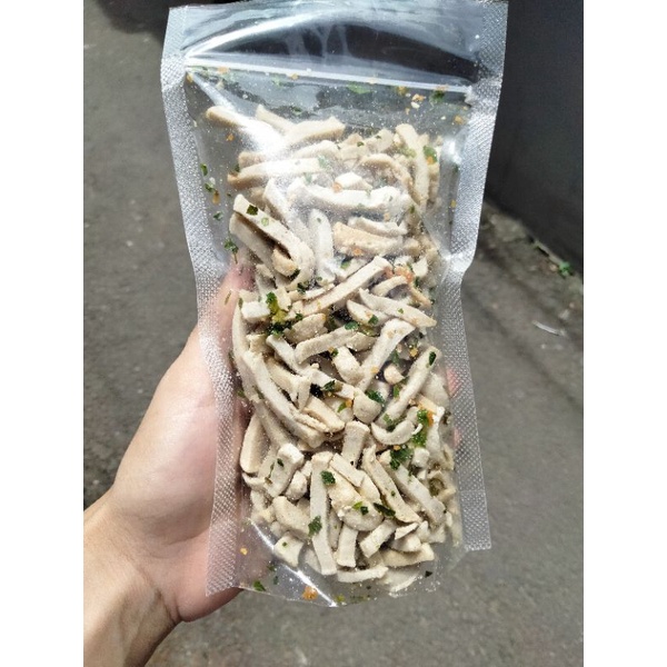 

Basreng Ngemilbangi89 Original daun jeruk Asin Gurih renyah