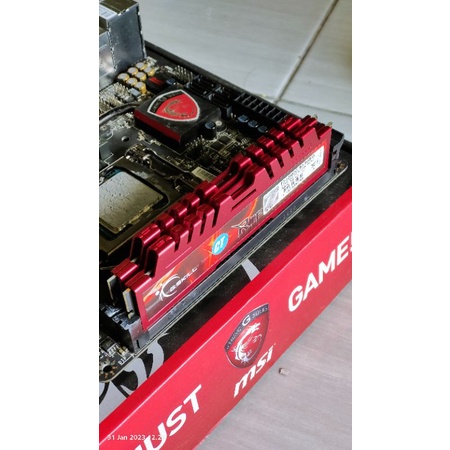 RAM gaming G skill Ripjaw X 8gb ddr3 kit 4gbx2 CL9