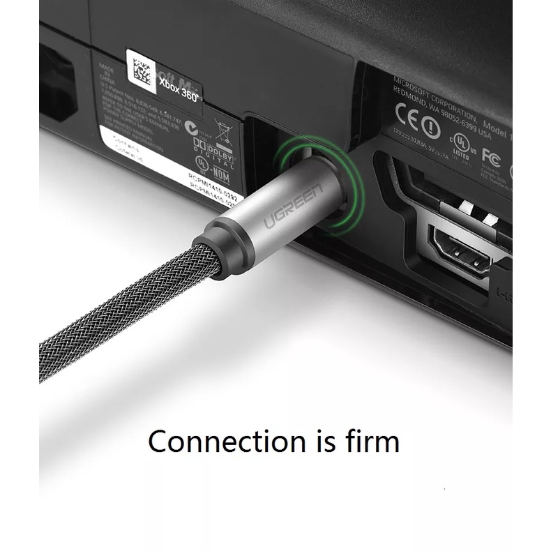 UGREEN Toslink Kabel Audio Adapter Fiber Optic untuk TV, PS3, Xbox, DVD 2 Meter - 10540