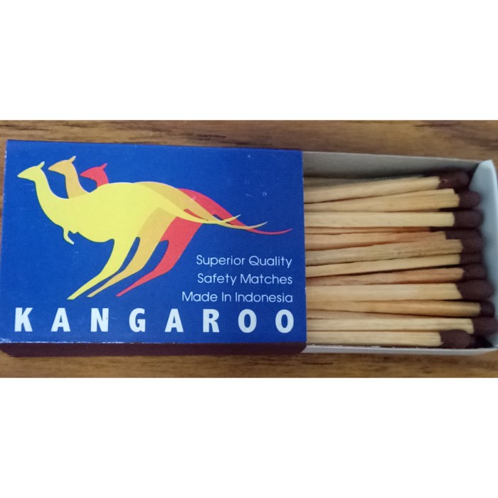 Korek Api Kayu Merek Kangaroo 1 Pcs