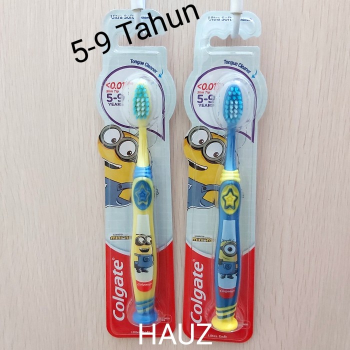Sikah Colgate Minion Sikat Gigi Anak 5-9 Th/ Toothbrush/ Colgate Kids