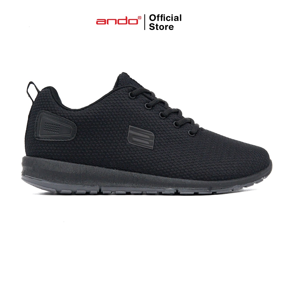 Ando Official Sepatu Sneakers Josie Wanita Dewasa - Hitam/Hitam