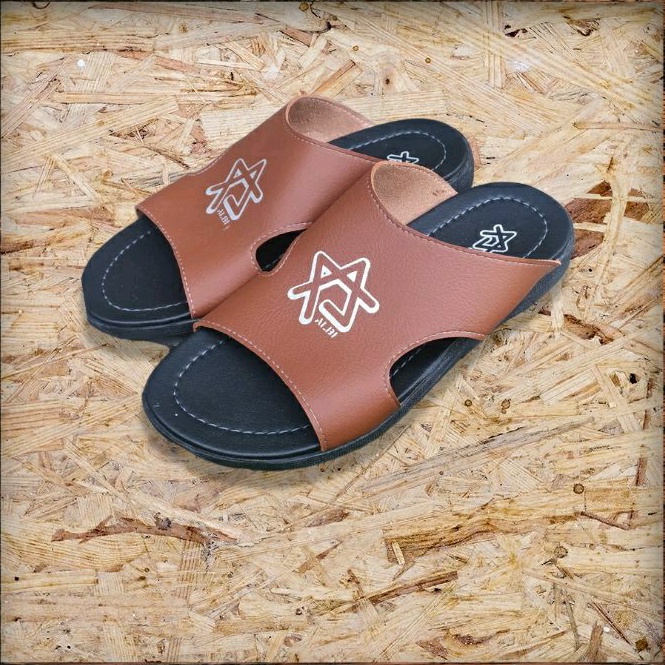 sandal pria kulit/sandal selop/sandal albi