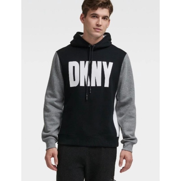 UNQ stripe hoodie zip sweater