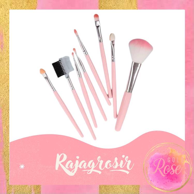 ℛ𝑜𝓈𝑒𝑔𝑜𝓁𝒹 - K092 Make Up Brush Set 5 in 1 Packingan Tas / Make Up Tools / Brush / Kosmetik / Brush Ma