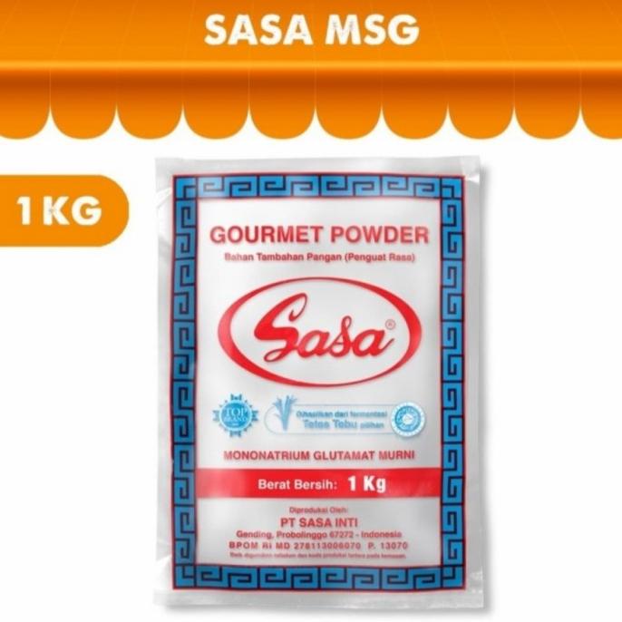 

Bumbu Penyedap Rasa Sasa 1kg - 1 Bungkus - MSG / Micin Gourmet Powder